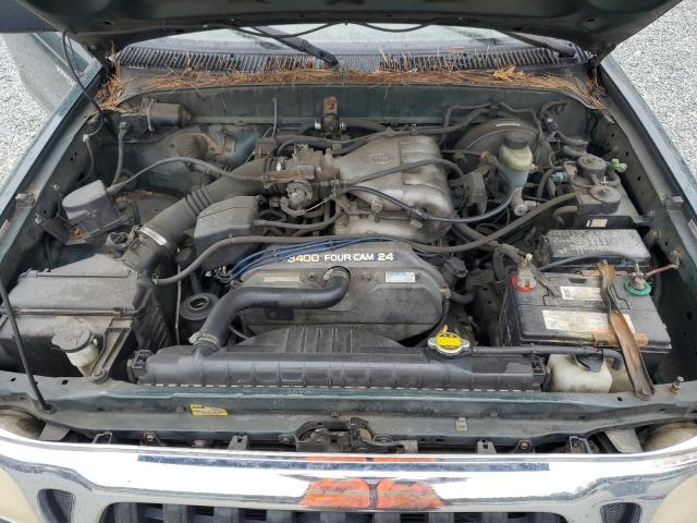 5TEHN72NX1Z735849 - 2001 TOYOTA TACOMA DOUBLE CAB 绿色 照片 11