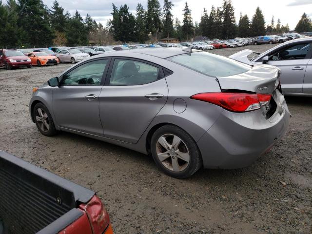 KMHDH4AE1BU156826 - 2011 HYUNDAI ELANTRA GLS SILVER photo 2