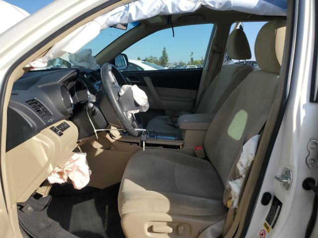 5TDZA3EH2DS037106 - 2013 TOYOTA HIGHLANDER BASE Սպիտակ լուսանկար 7