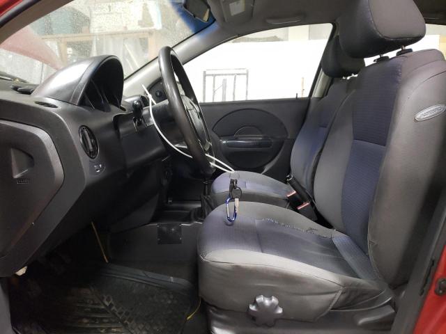 KL1TD66696B652328 - 2006 CHEVROLET AVEO BASE Qırmızı foto 7
