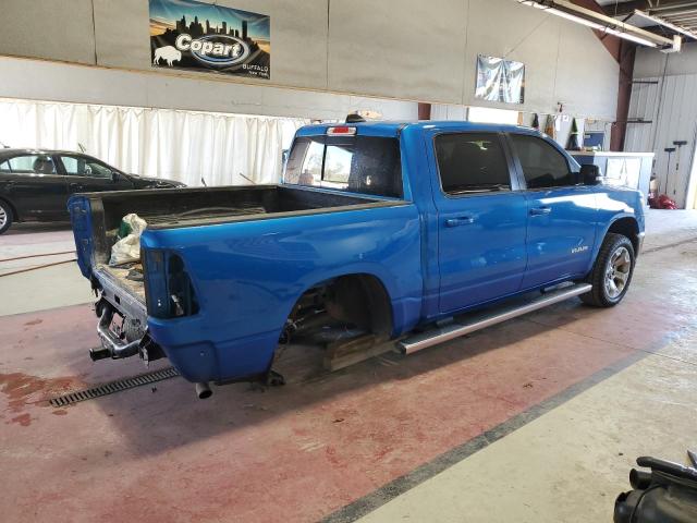 1C6RRFFG7NN427472 - 2022 RAM 1500 BIG HORN/LONE STAR BLUE photo 3