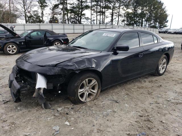 2C3CDXBG5KH636520 - 2019 DODGE CHARGER SXT BLACK photo 1