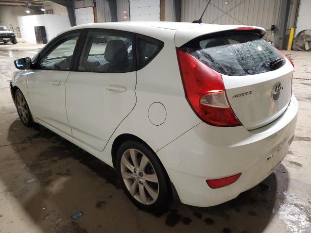 KMHCU5AE6CU054999 - 2012 HYUNDAI ACCENT GLS 白色 照片 2