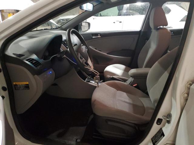 KMHCU5AE6CU054999 - 2012 HYUNDAI ACCENT GLS 白色 照片 7