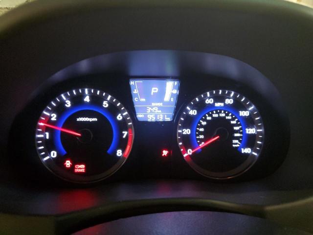 KMHCU5AE6CU054999 - 2012 HYUNDAI ACCENT GLS 白色 照片 9