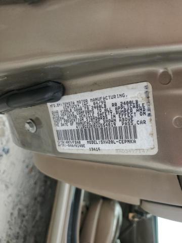 4T1BG22K8XU554819 - 1999 TOYOTA CAMRY CE 棕色 照片 12