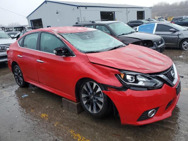 3N1AB7AP2KY452661 - 2019 NISSAN SENTRA S RED photo 4