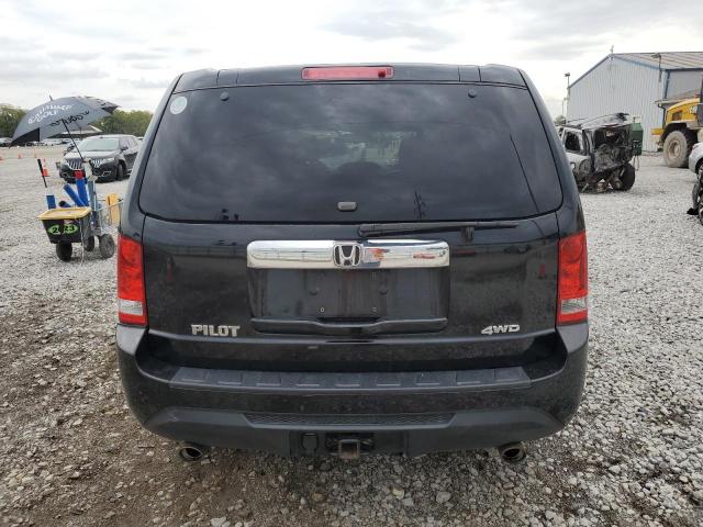5FNYF4H58FB073040 - 2015 HONDA PILOT EXL BLACK photo 6