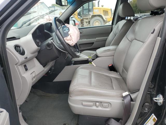 5FNYF4H58FB073040 - 2015 HONDA PILOT EXL BLACK photo 7