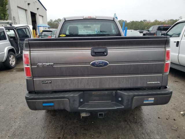 1FTMF1CM0EFC83248 - 2014 FORD F150 GRAY photo 6