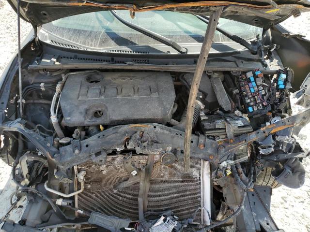 5YFBURHE9HP652828 - 2017 TOYOTA COROLLA L BLACK photo 11