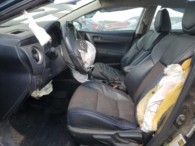 5YFBURHE9HP652828 - 2017 TOYOTA COROLLA L BLACK photo 7