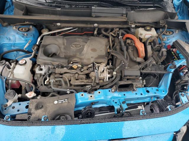 2T3LWRFVXLW048057 - 2020 TOYOTA RAV4 LE BLUE photo 11