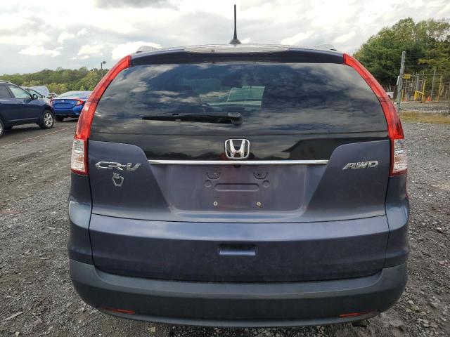 JHLRM4H72CC026139 - 2012 HONDA CR-V EXL BLUE photo 6