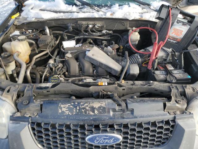 1FMYU93186KD53322 - 2006 FORD ESCAPE XLT GRAY photo 11