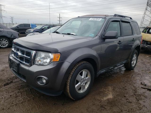 1FMCU9D79BKB11307 - 2011 FORD ESCAPE XLT GRAY photo 1
