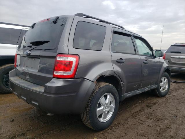 1FMCU9D79BKB11307 - 2011 FORD ESCAPE XLT GRAY photo 3