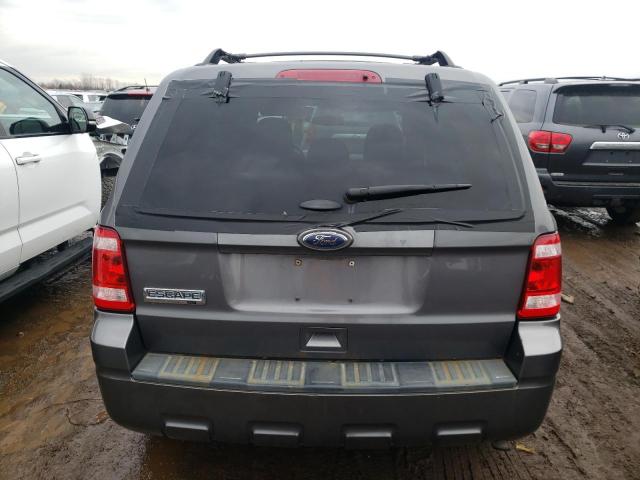 1FMCU9D79BKB11307 - 2011 FORD ESCAPE XLT GRAY photo 6