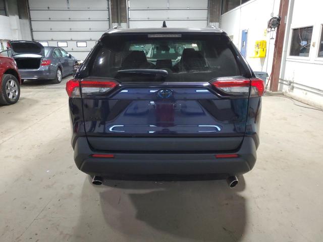 4T3RWRFV8NU066621 - 2022 TOYOTA RAV4 XLE BLUE photo 6
