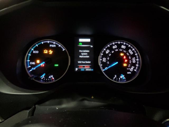 4T3RWRFV8NU066621 - 2022 TOYOTA RAV4 XLE BLUE photo 9