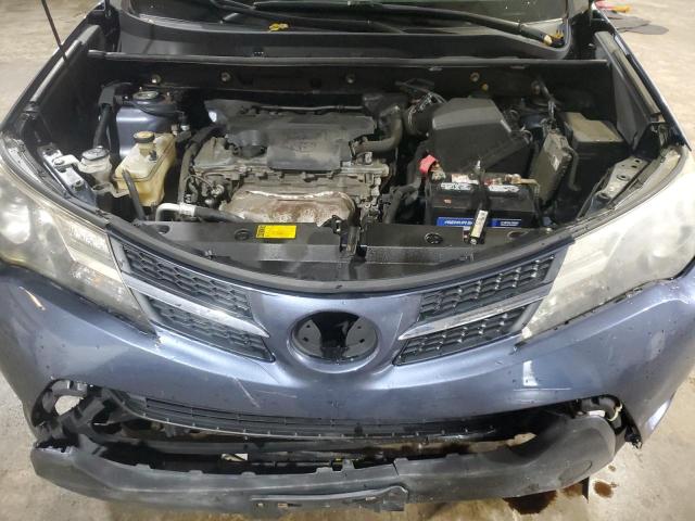 JTMBFREV3D5008800 - 2013 TOYOTA RAV4 LE BLUE photo 12