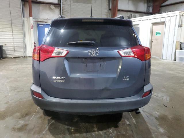 JTMBFREV3D5008800 - 2013 TOYOTA RAV4 LE BLUE photo 6