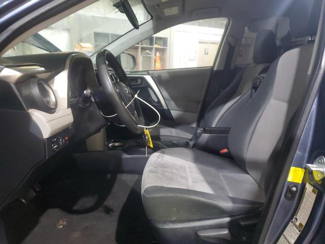 JTMBFREV3D5008800 - 2013 TOYOTA RAV4 LE BLUE photo 7