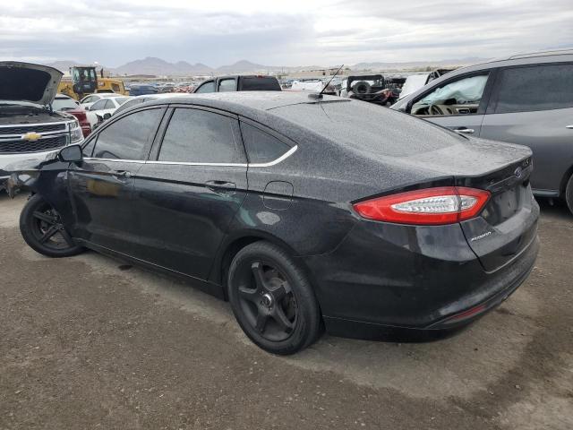 3FA6P0H76ER331153 - 2014 FORD FUSION SE BLACK photo 2