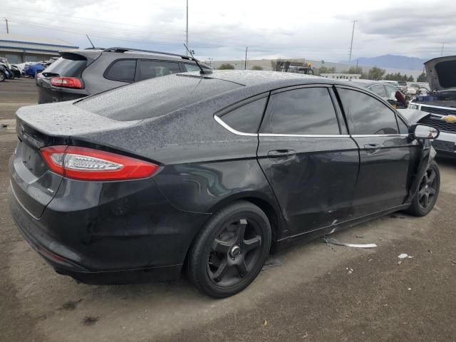 3FA6P0H76ER331153 - 2014 FORD FUSION SE BLACK photo 3