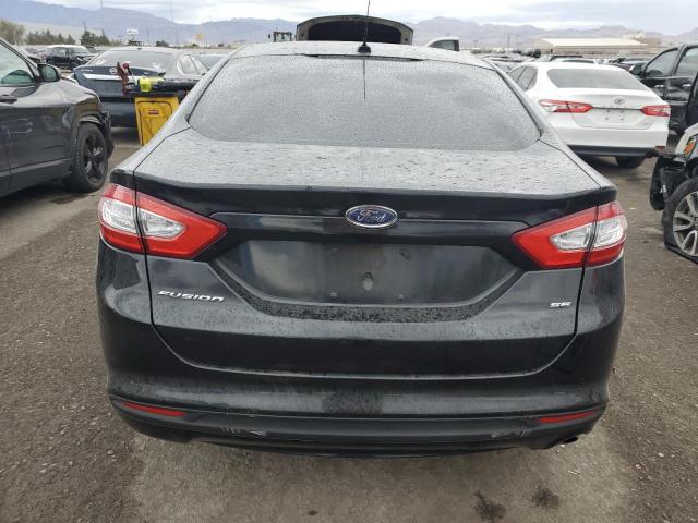 3FA6P0H76ER331153 - 2014 FORD FUSION SE BLACK photo 6