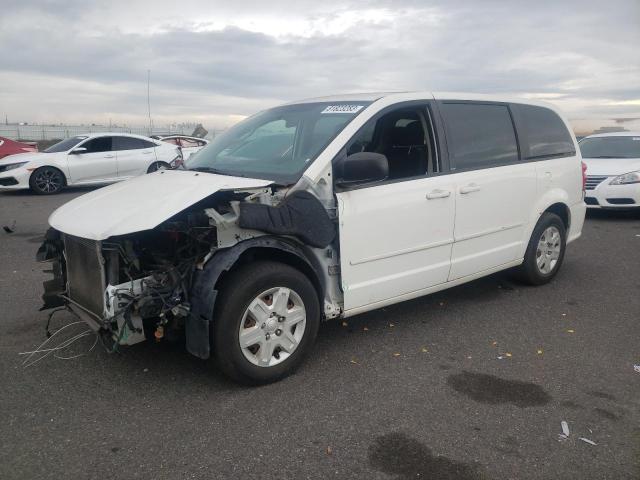 2D4RN4DG2BR765360 - 2011 DODGE GRAND CARA EXPRESS WHITE photo 1