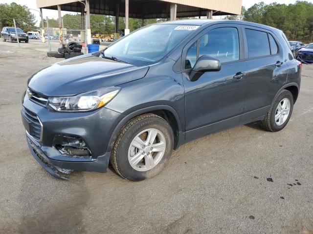 3GNCJKSB2KL379312 - 2019 CHEVROLET TRAX LS GRAY photo 1