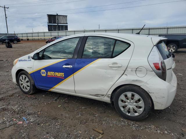 JTDKDTB39D1548715 - 2013 TOYOTA PRIUS C WHITE photo 2