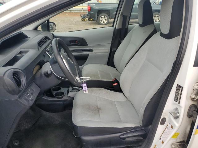 JTDKDTB39D1548715 - 2013 TOYOTA PRIUS C WHITE photo 7