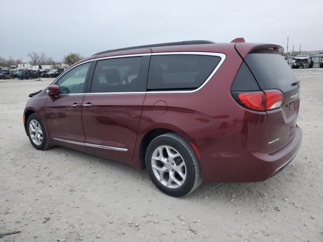 2C4RC1BG2HR676224 - 2017 CHRYSLER PACIFICA TOURING L MAROON photo 2