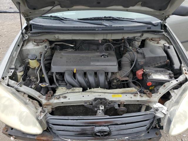 2T1BR32E83C162378 - 2003 TOYOTA COROLLA CE Күміс фото 11