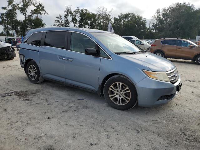5FNRL5H62BB060757 - 2011 HONDA ODYSSEY EXL 蓝色 照片 4