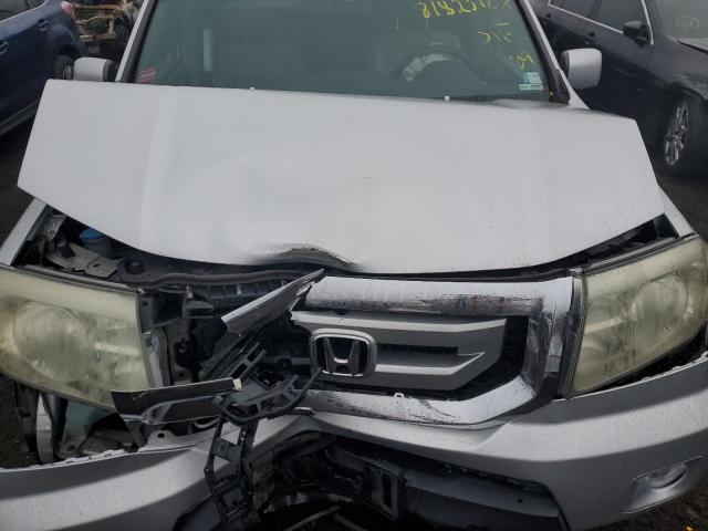 5FNYF48669B011150 - 2009 HONDA PILOT EXL SILVER photo 12