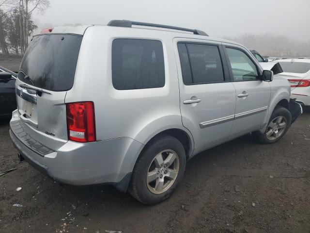 5FNYF48669B011150 - 2009 HONDA PILOT EXL SILVER photo 3