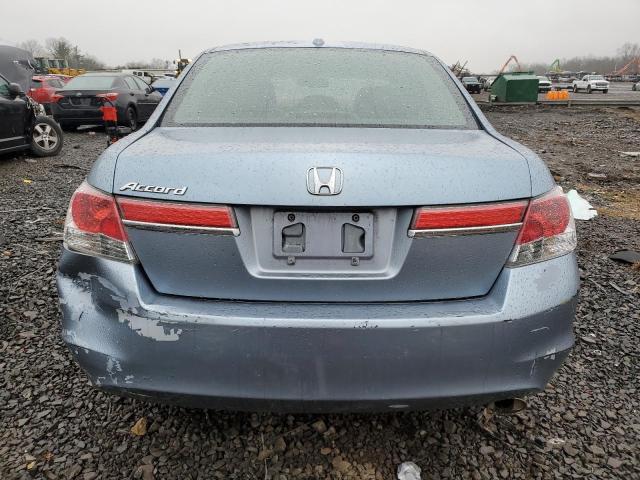 1HGCP2F84BA054207 - 2011 HONDA ACCORD EXL BLUE photo 6