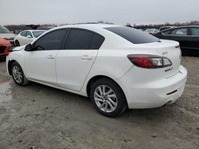 JM1BL1V72D1817370 - 2013 MAZDA 3 I WHITE photo 2