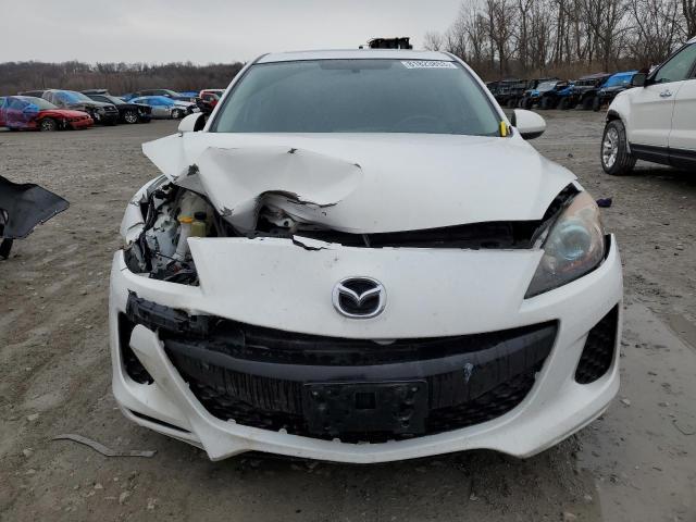 JM1BL1V72D1817370 - 2013 MAZDA 3 I WHITE photo 5