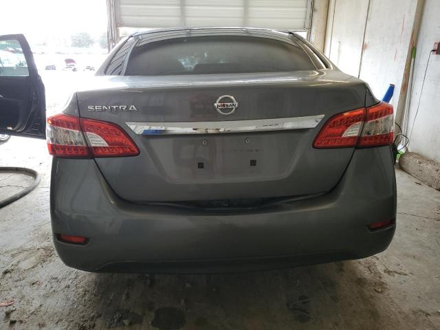 3N1AB7AP3FY308168 - 2015 NISSAN SENTRA S SILVER photo 6