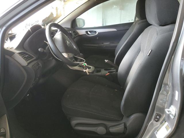 3N1AB7AP3FY308168 - 2015 NISSAN SENTRA S SILVER photo 7