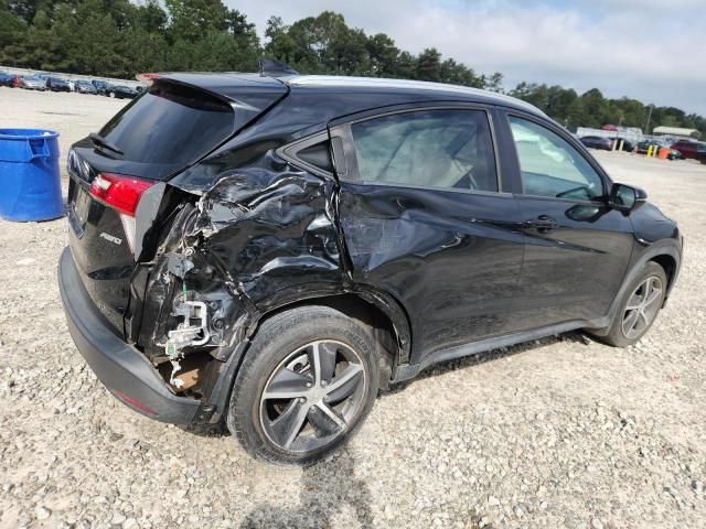 3CZRU6H73MM740106 - 2021 HONDA HR-V EXL შავი ფოტო 3