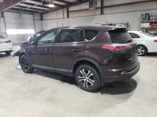 2T3BFREV3JW735990 - 2018 TOYOTA RAV4 LE MAROON photo 2