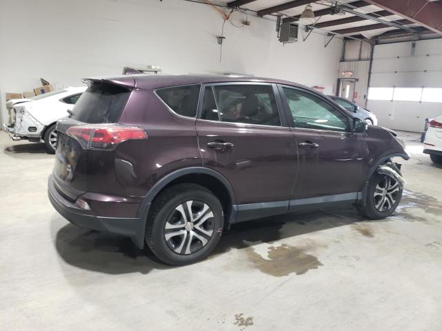 2T3BFREV3JW735990 - 2018 TOYOTA RAV4 LE MAROON photo 3