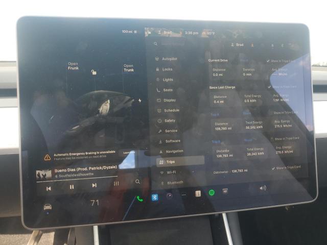 5YJYGDEE4LF036130 - 2020 TESLA MODEL Y BLACK photo 9