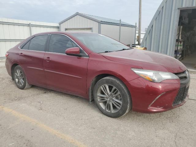 4T1BF1FK8FU891223 - 2015 TOYOTA CAMRY LE BURGUNDY photo 4