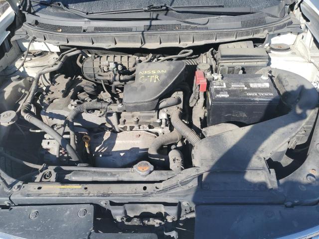 JN8AS5MV3DW101171 - 2013 NISSAN ROGUE S WHITE photo 12